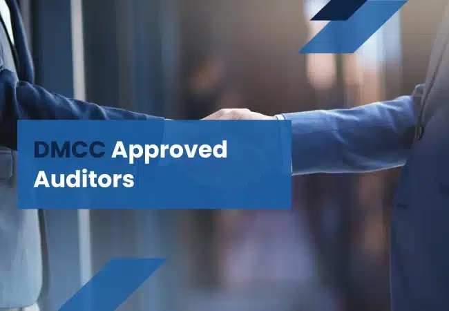 DMC approved auditors reviewing financial documents