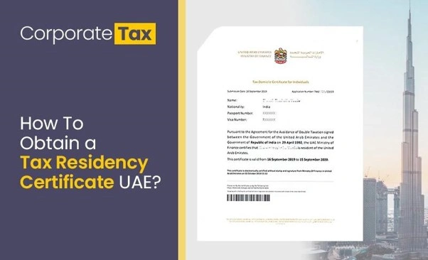 Tax Residence Certificate in UAE