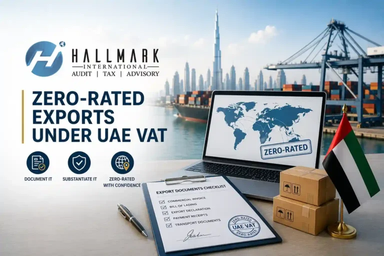 Zero Rated VAT UAE